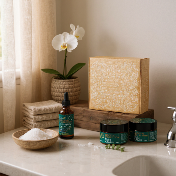 Revitalize Skincare Box - Day cream, Night cream, Oil Serum