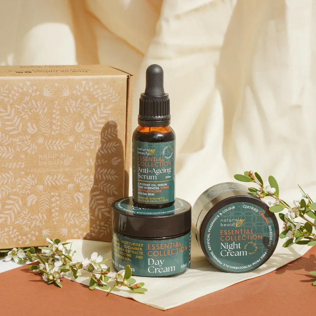 Anti-Ageing Skincare Gift Box | Day Cream, Night Cream & Oil Serum