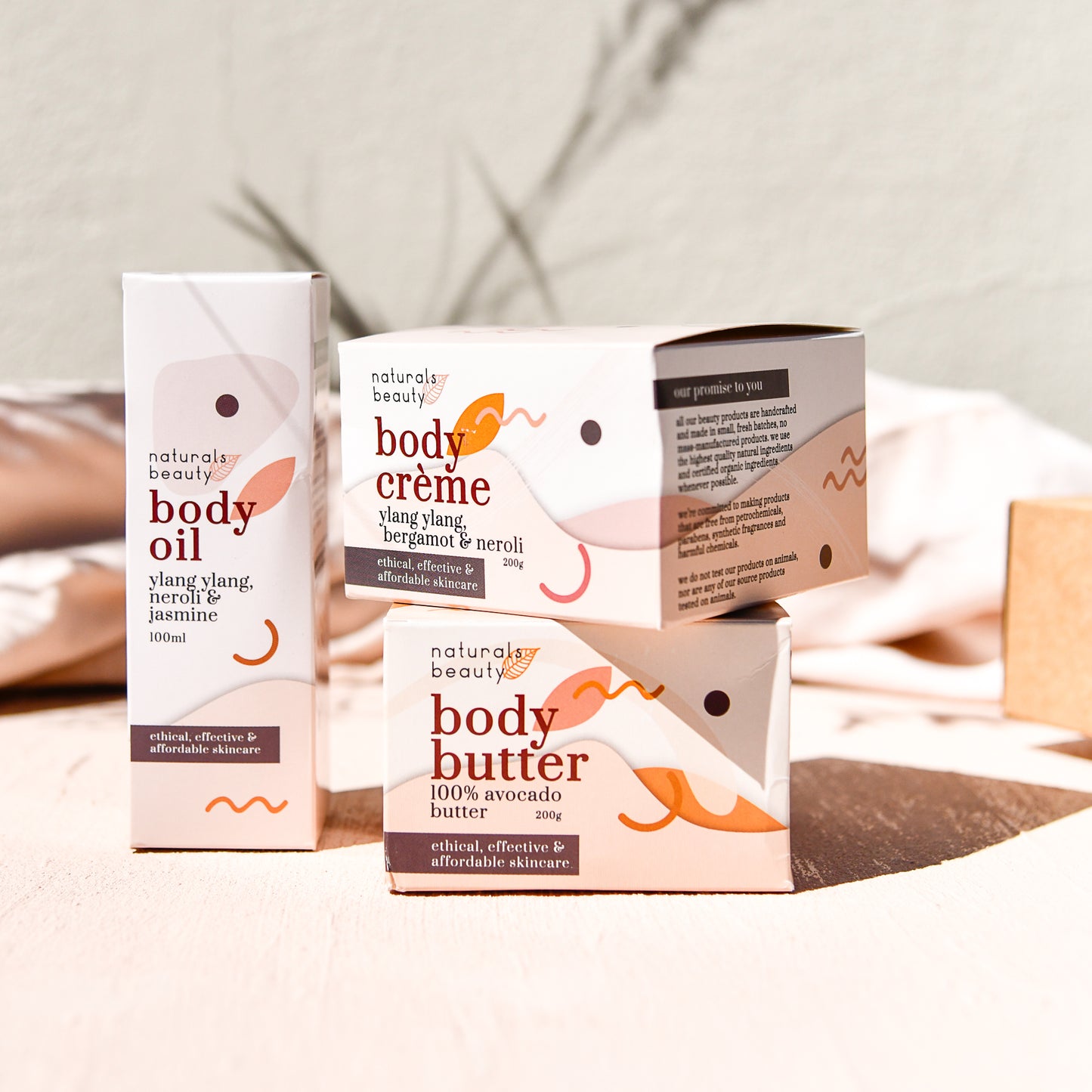 Body Care Gift Box - Creme, Butter & Oil