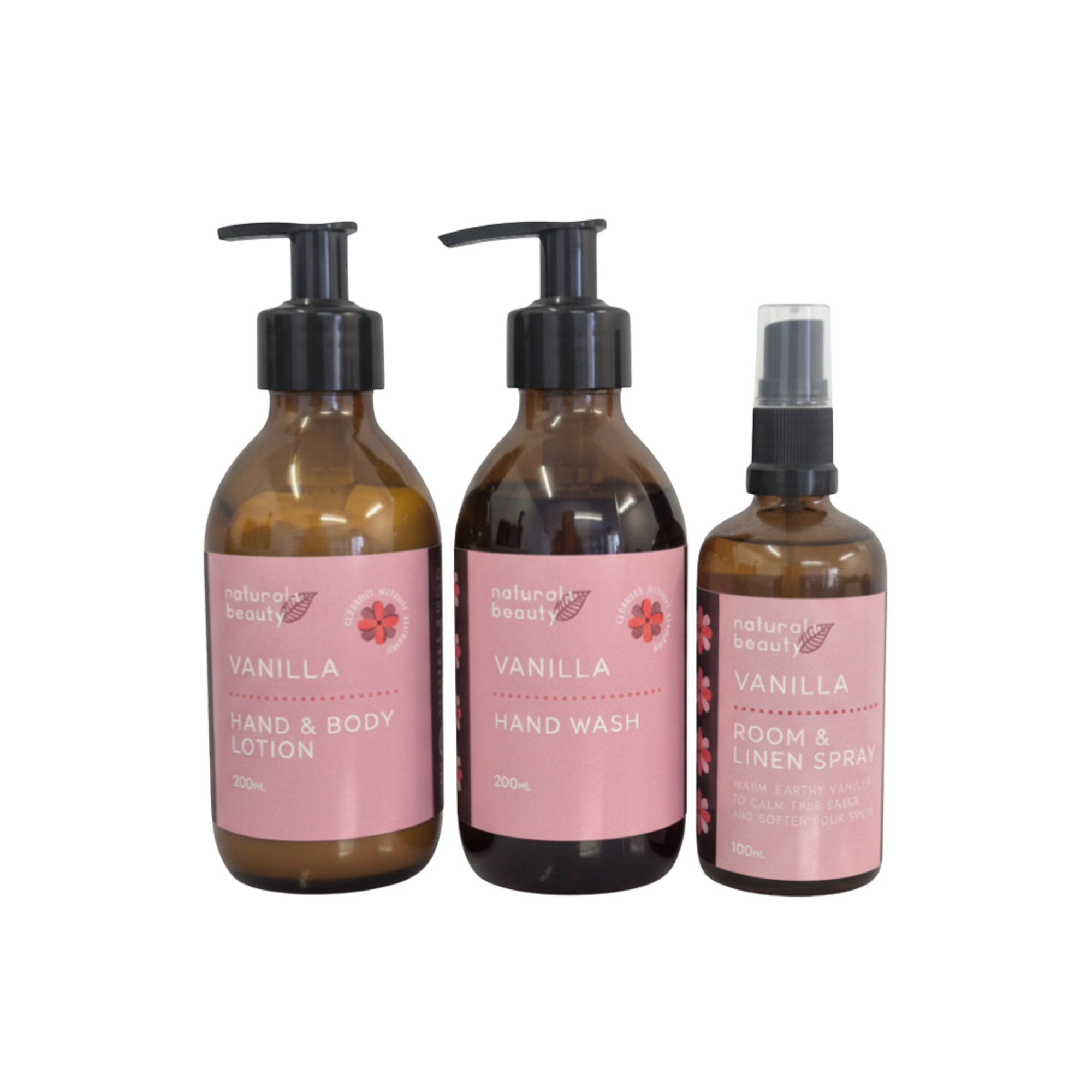 Gentle Moisturising Hand Wash with Natural Vanilla Oil for Dry Hands