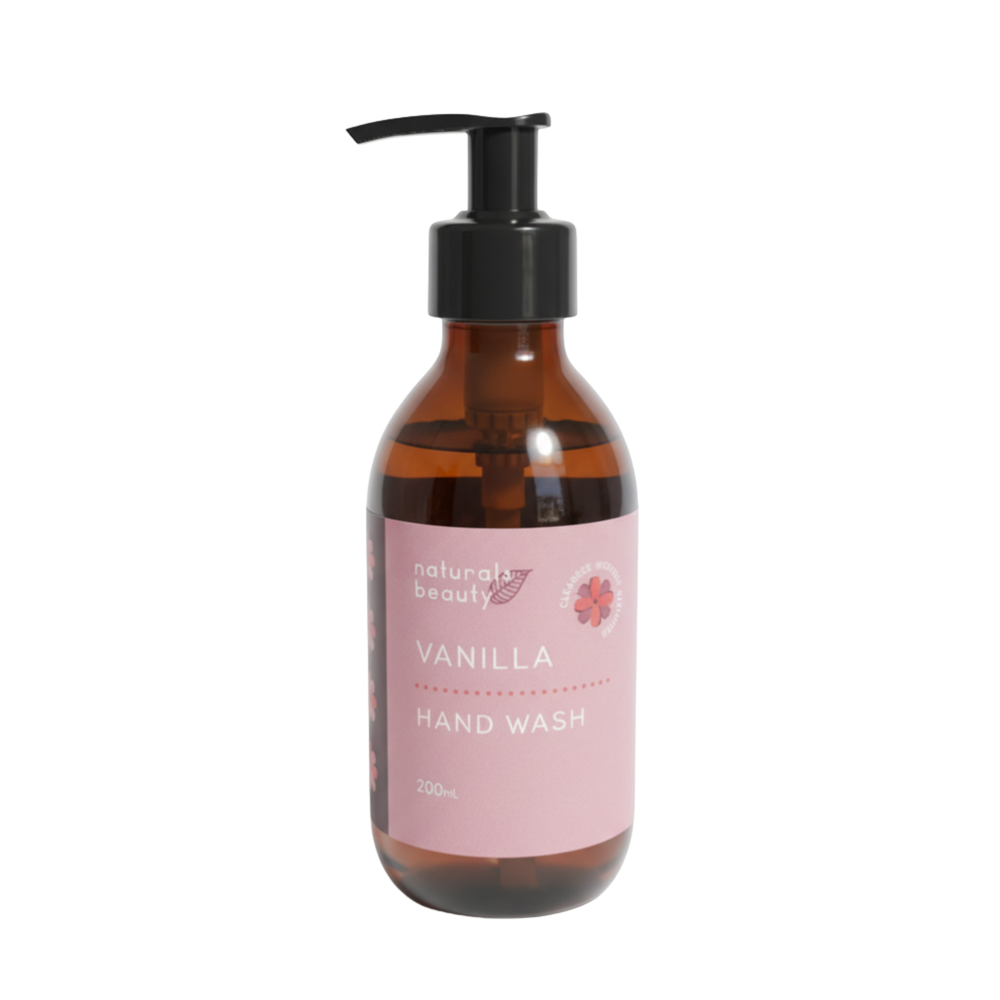 Gentle Moisturising Hand Wash with Natural Vanilla Oil for Dry Hands