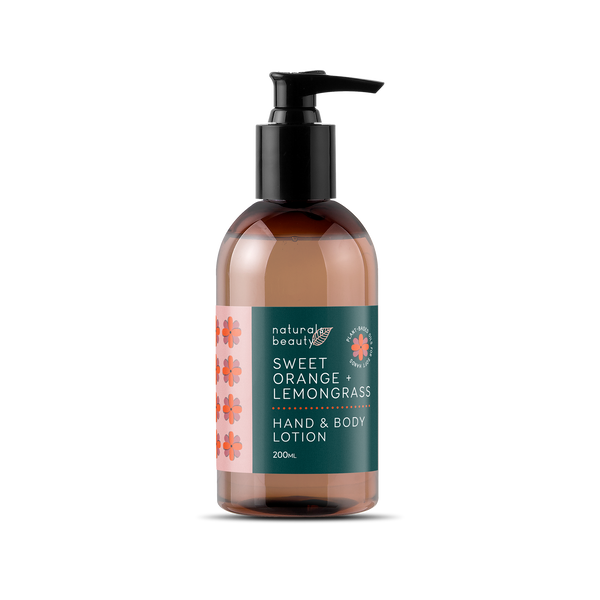 Uplifting Citrus Hand & Body Lotion with Lemongrass for Daily Moisture