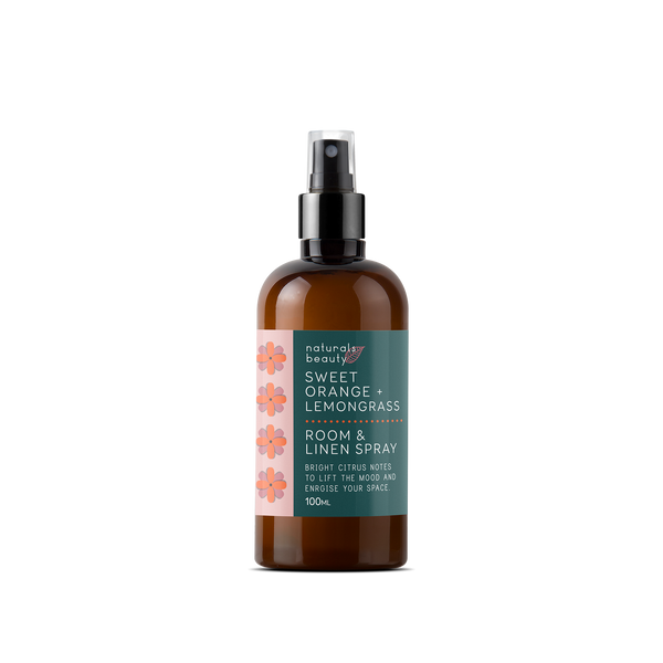Uplifting Sweet Orange & Lemongrass Room Spray for Mood & Energy