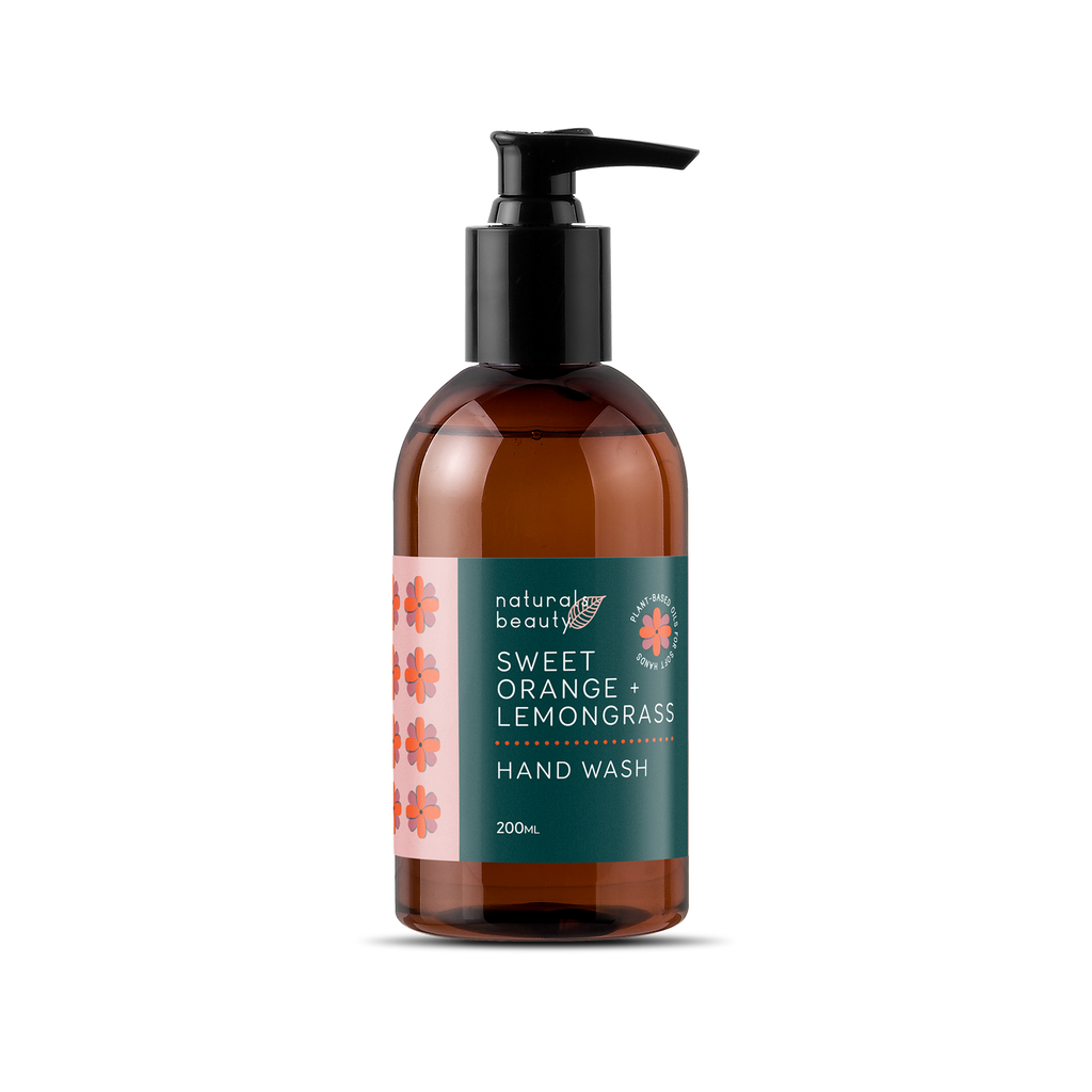 Refreshing Citrus Hand Wash with Sweet Orange & Lemongrass for Clean, Soft Hands