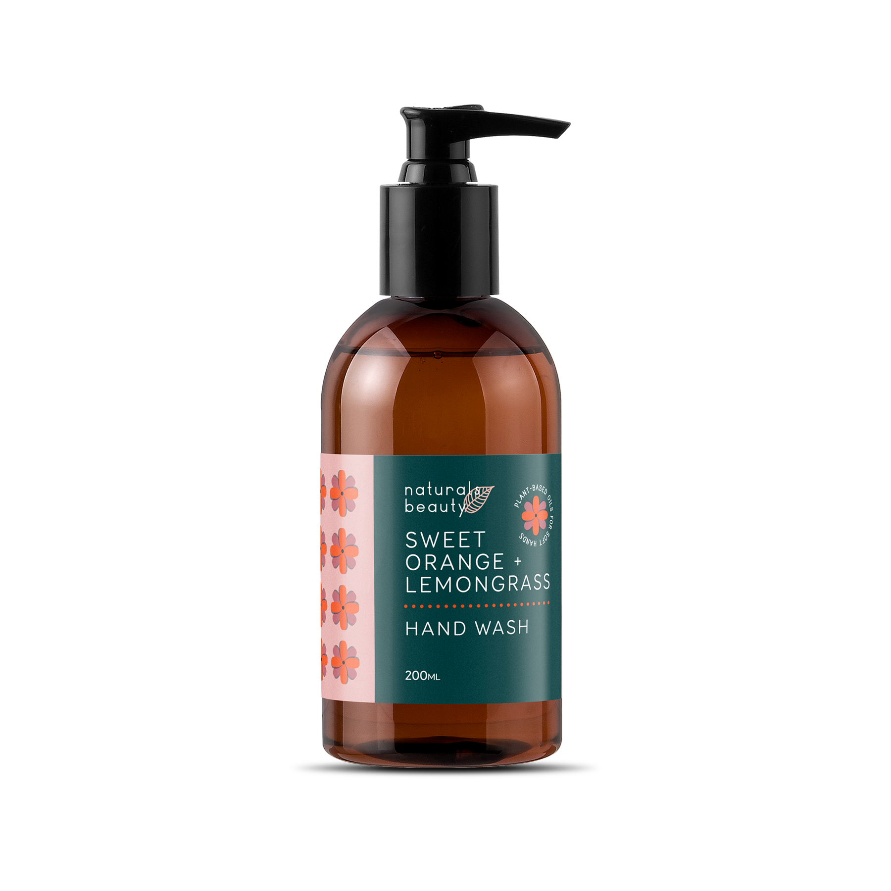 Refreshing Citrus Hand Wash with Sweet Orange & Lemongrass for Clean, Soft Hands
