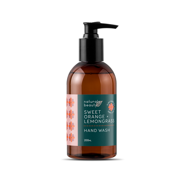Refreshing Citrus Hand Wash with Sweet Orange & Lemongrass for Clean, Soft Hands