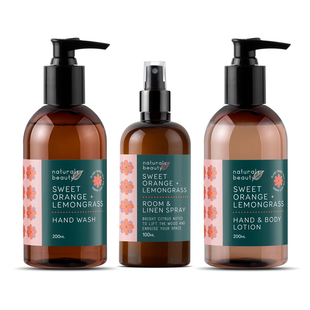 Refreshing Citrus Hand Wash with Sweet Orange & Lemongrass for Clean, Soft Hands
