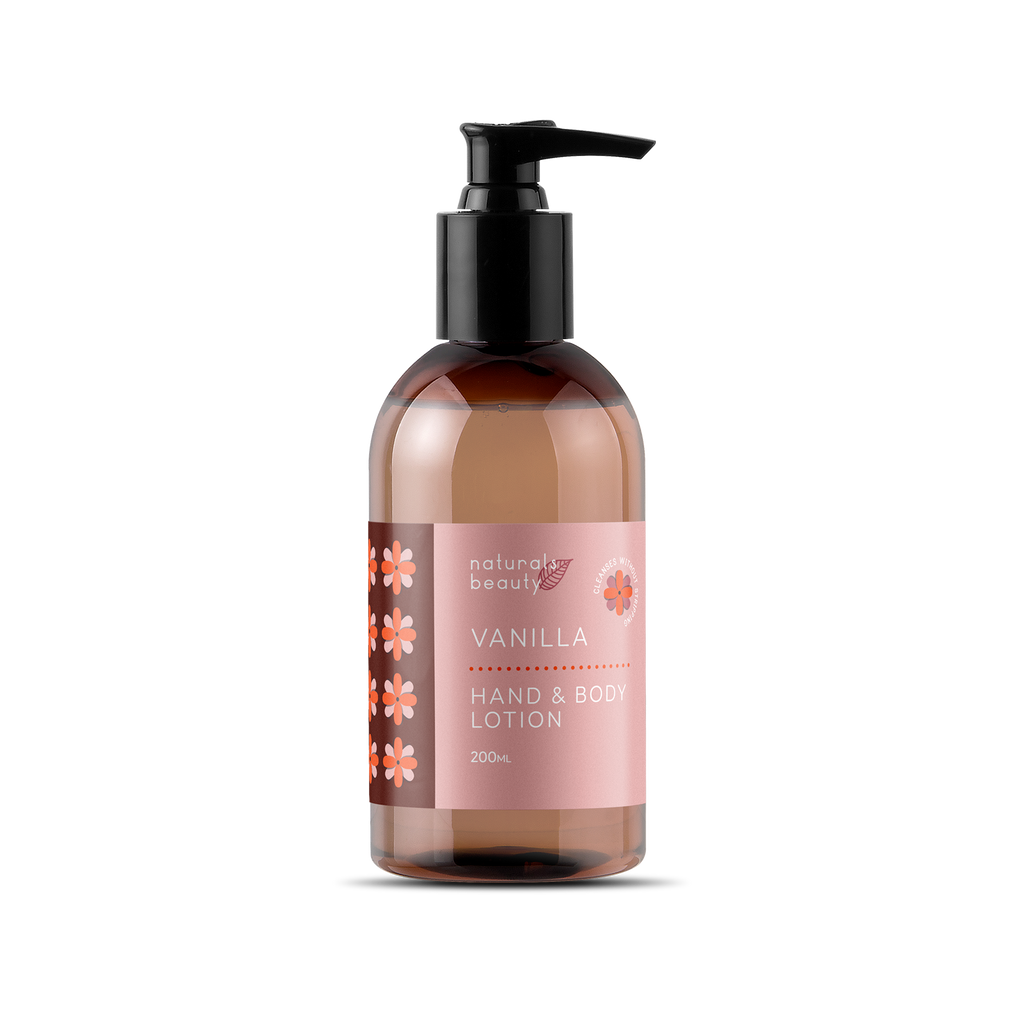 Softening Vanilla Hand & Body Lotion with Natural Oils for Dry Skin