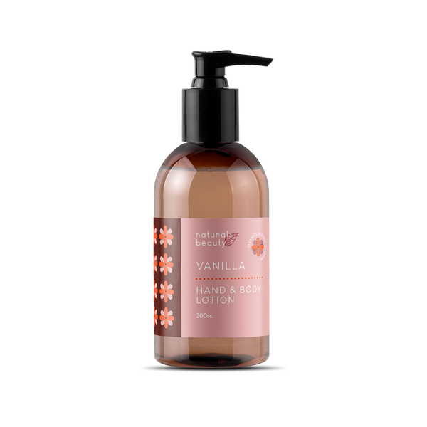 Softening Vanilla Hand & Body Lotion with Natural Oils for Dry Skin