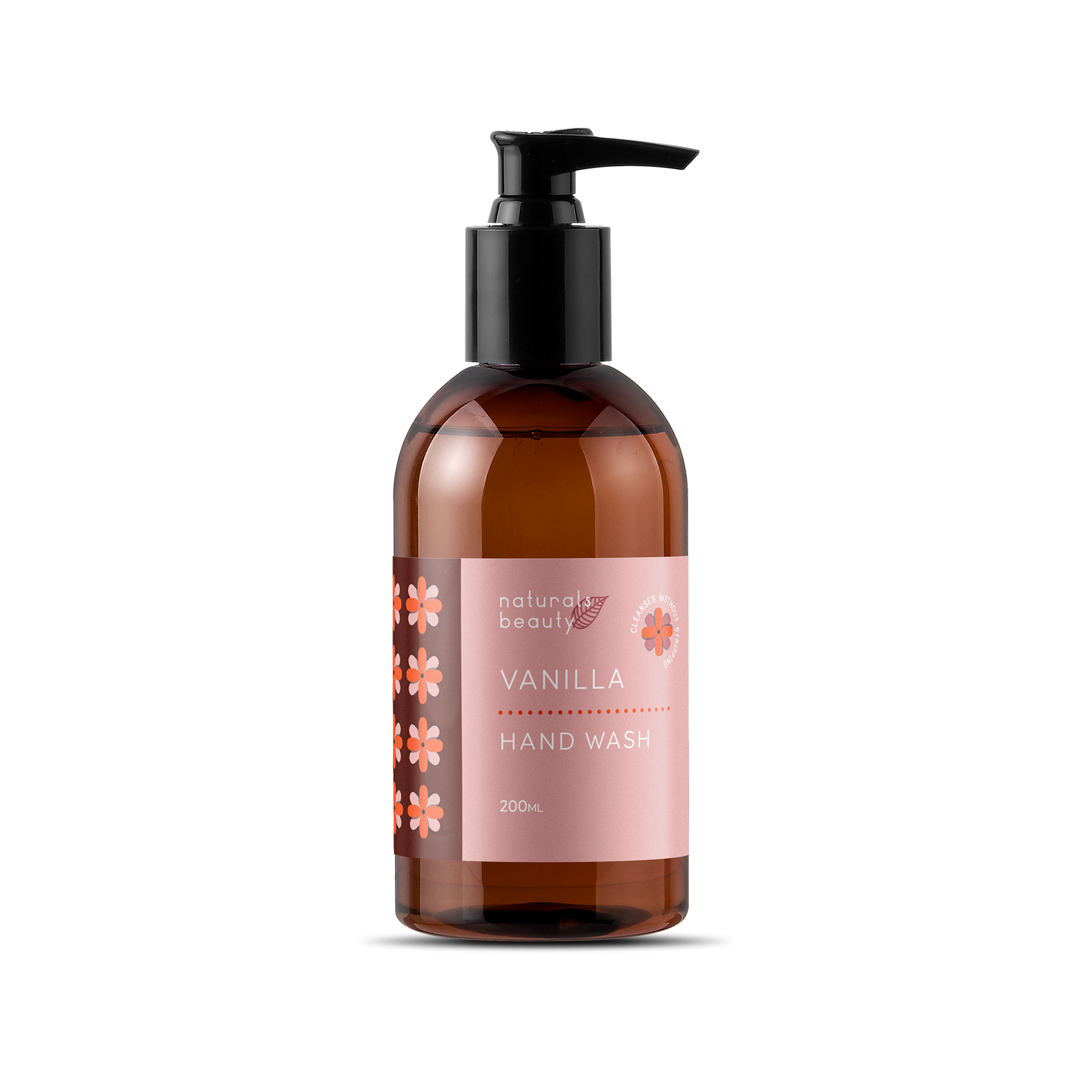 Gentle Moisturising Hand Wash with Natural Vanilla Oil for Dry Hands