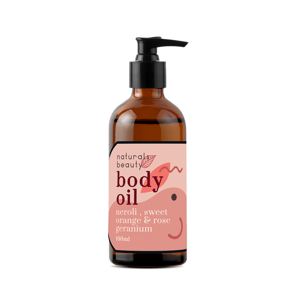 Nourishing Botanical Body Oil for Dry & Dehydrated Skin