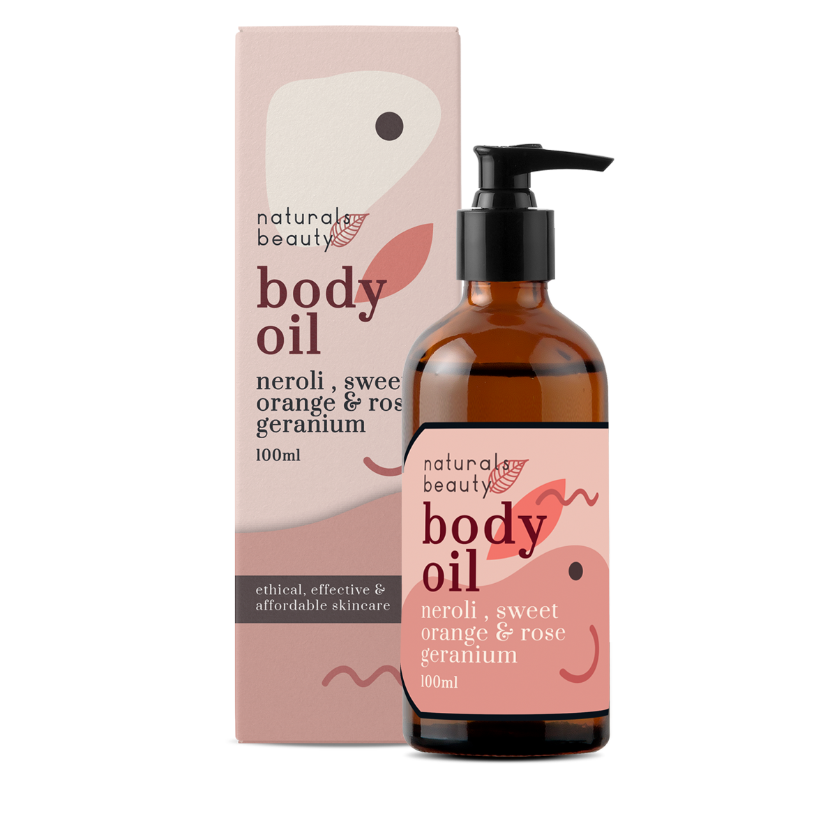 Nourishing Botanical Body Oil for Dry & Dehydrated Skin
