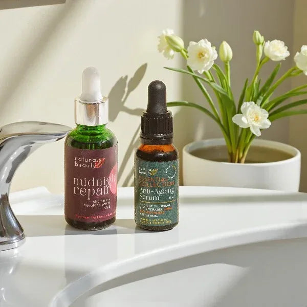 Facial Oil Serum Duo - Naturals Beauty SA