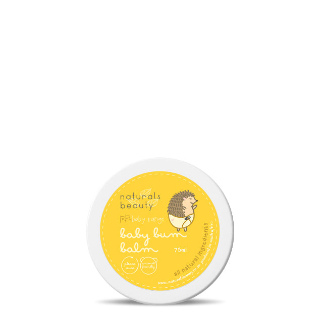 Baby Bum Balm organic ingredients, all natural