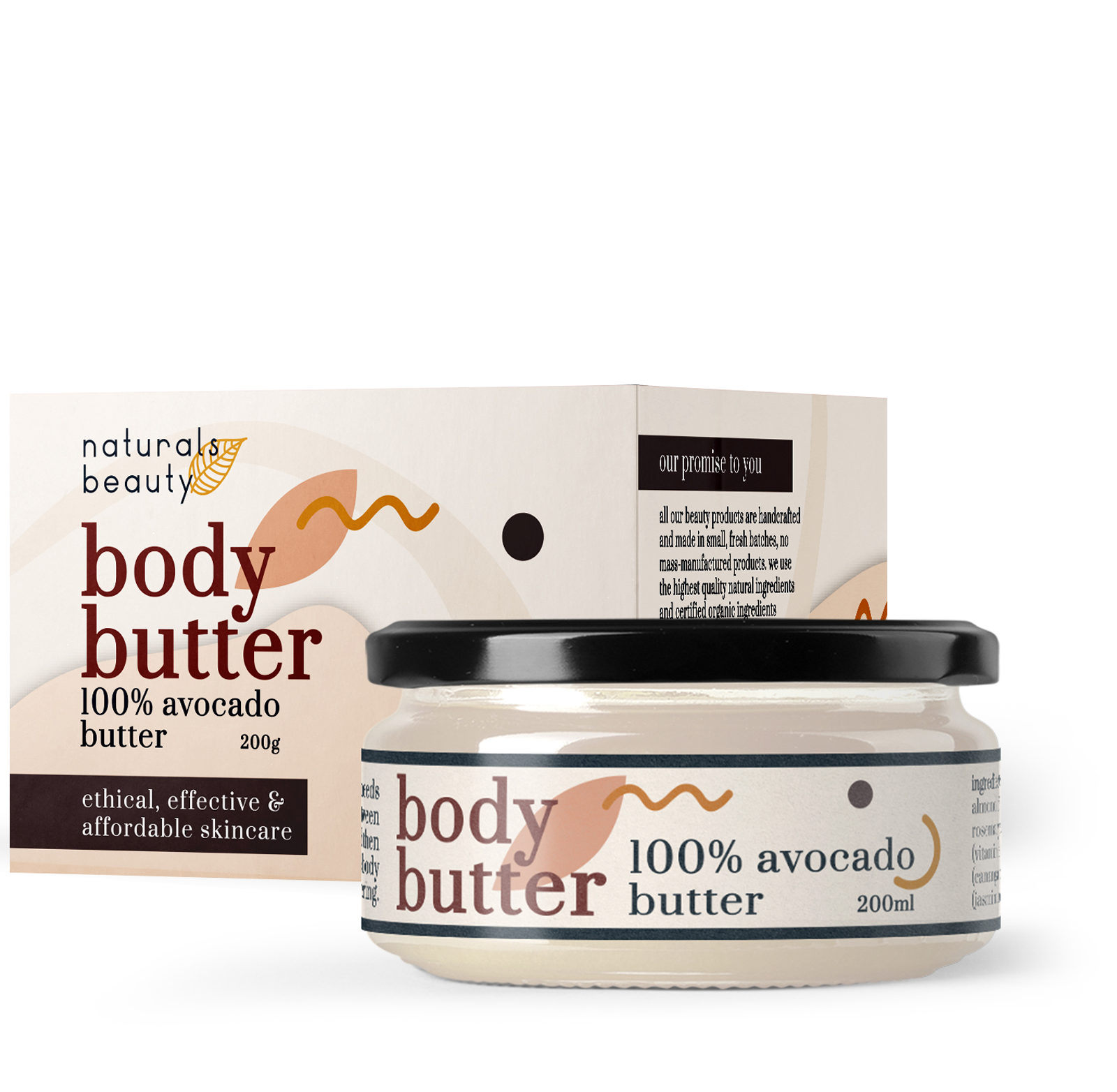 100% pure avocado butter. This is a hard butter that needs to be warmed between the fingers before spreading. Excellent for use on cracked heels, elbows and knees. Best suited to dry skin. Also well suited to use on dry, flakey eczema