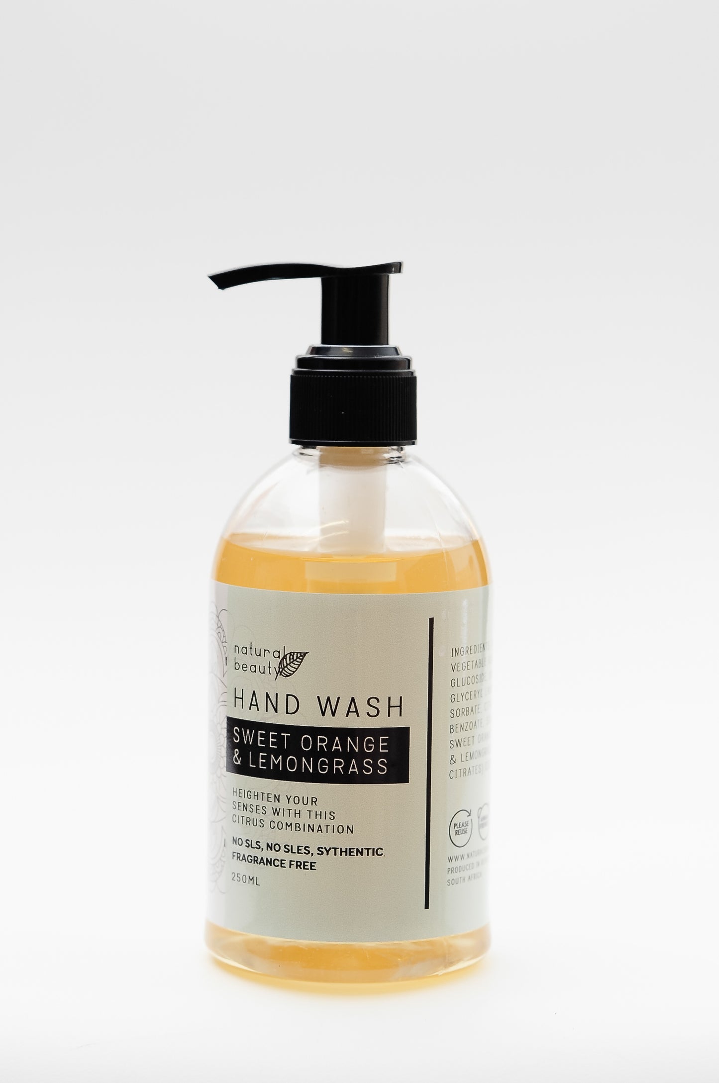 This is an uplifting and cheerful wash that is gentle on the hands and gentle to nature.