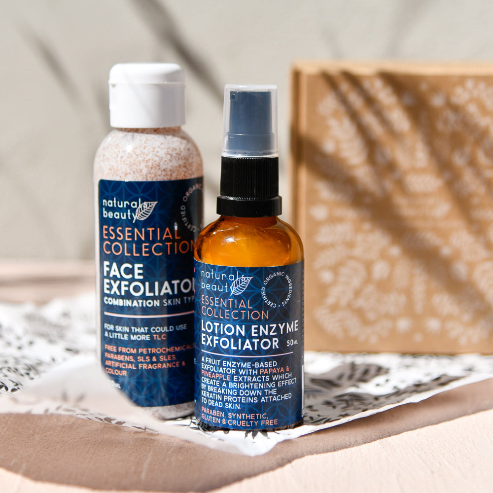 This exfoliating duo is a great option for those struggling with congested skin or blackheads. Apricot Kernels & enzymes.