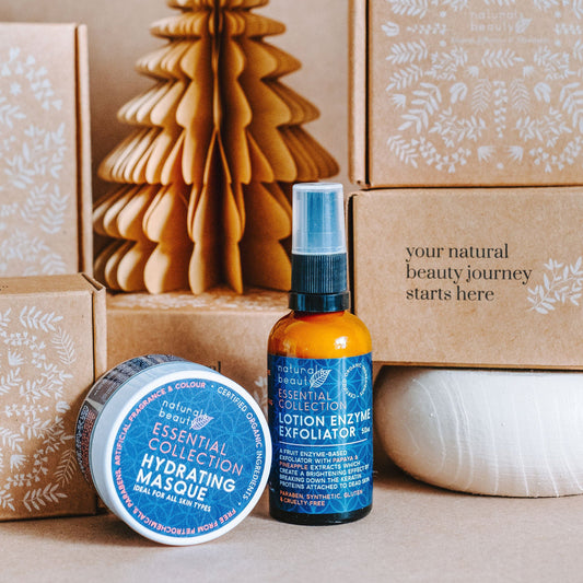 Bring the glow factor back to your skin with this gorgeous duo.  Firstly remove dead skin cells with our Lotion enzyme exfoliator and then apply the Hydrating masque to nourish, soothe and hydrate the skin